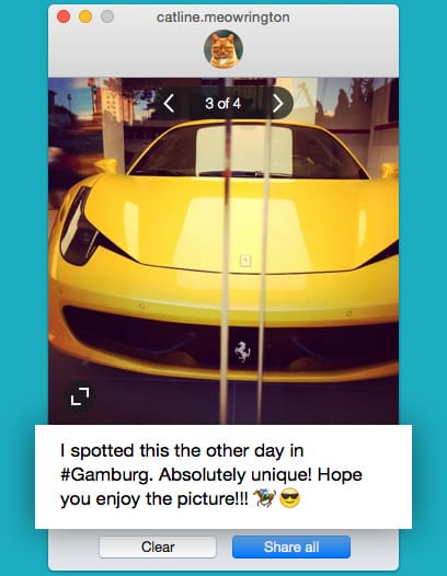 Instagram video uploader for Mac - Uplet app - 408 x 526 jpeg 30kB